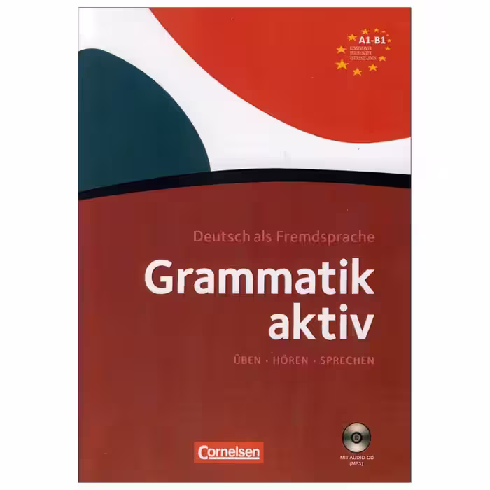 Grammatik aktiv Ubungsgrammatik A1 B1 کتاب (چاپ رنگی)