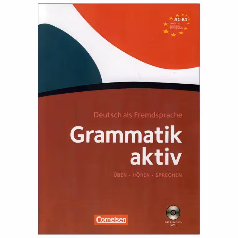 Grammatik aktiv Ubungsgrammatik A1 B1 کتاب (چاپ رنگی)
