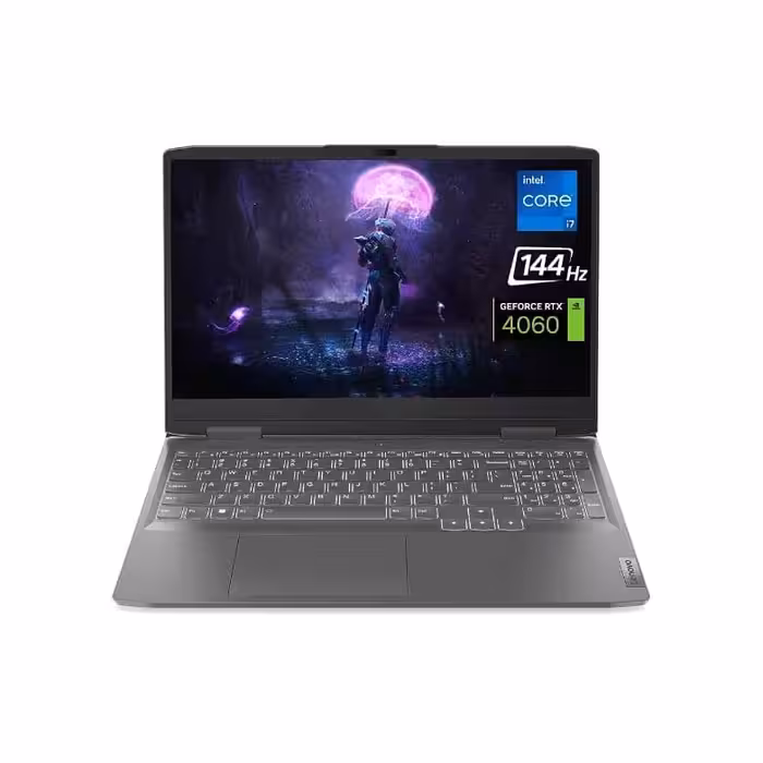 لپ تاپ لنوو LOQ i5 12450HX 40GB 512GB SSD 6GB RTX 4050 موس هدیه و نصب ویندوز رایگان