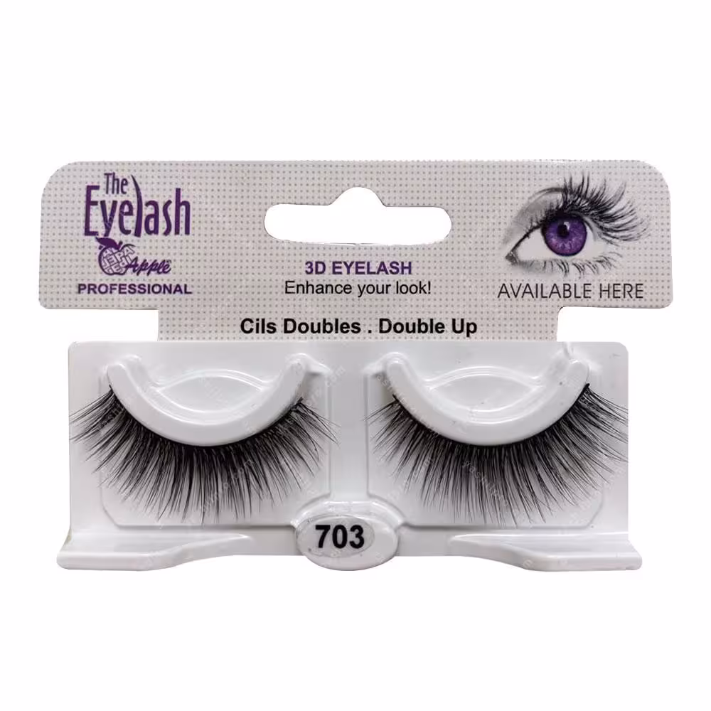 مژه 3D اپل جفتی مدل 703