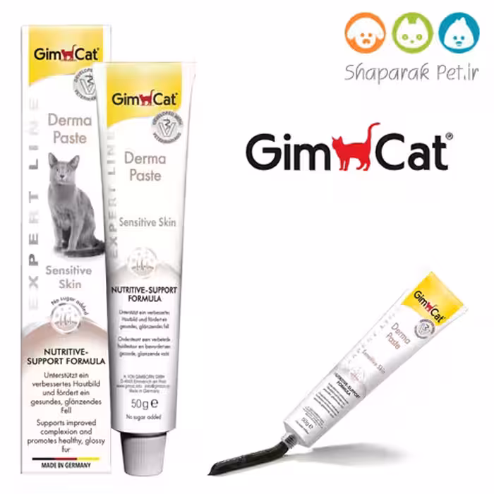 خمیر درما گربه جیم کت – سلامت پوست و مو