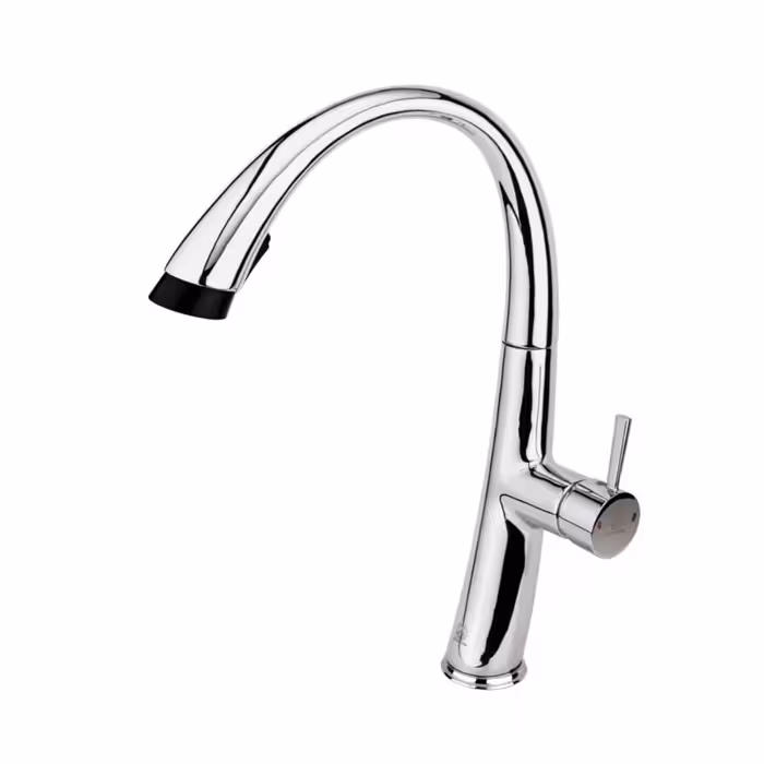 شیر ظرفشویی شلنگدار (شاوری) قهرمان مدل موج کروم