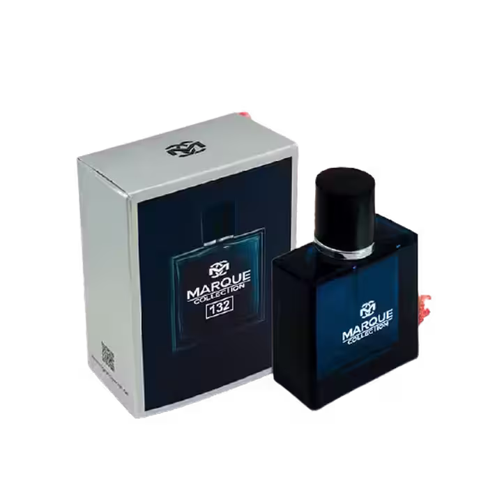 عطر ادکلن مردانه فراگرنس ورد مارکویی کالکشن بلو شانل کد 132 (Fragrance world Dior bleu chanel) حجم 25 میل