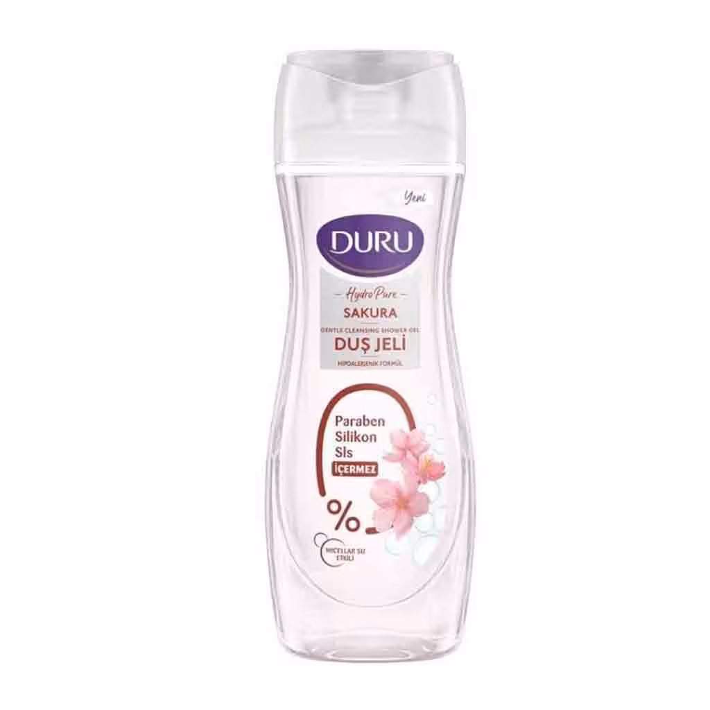 شامپو بدن دورو DURU SAKURA حاوی عصاره ساکورا 450 میل
