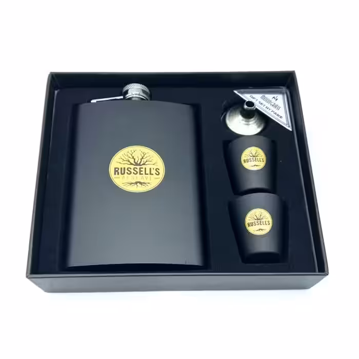 کادویی ست قمقمه جیبی استیل مدل راسلز کد a520355