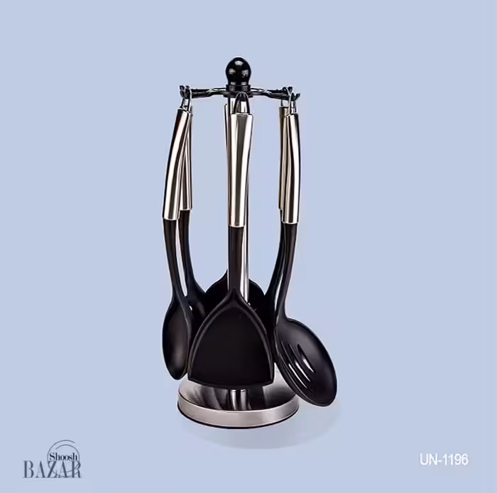 سرویس کفگیر و ملاقه استیل یونیک کد 1196