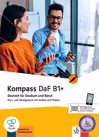 کتاب آلمانی  Kompass DaF B1