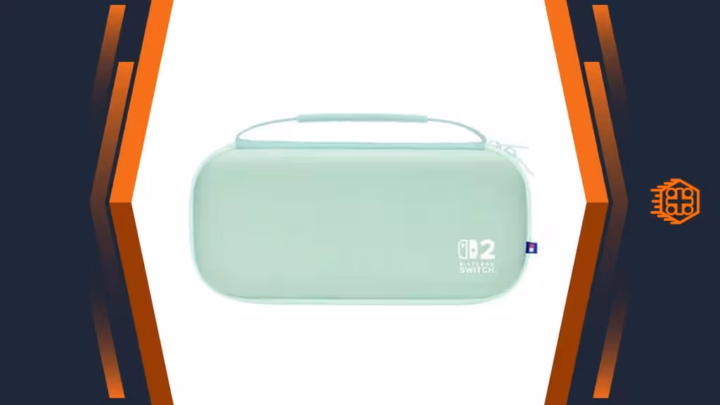 کیف Hori Slim Hard Pouch Plus مخصوص Nintendo Switch 2 – سبز