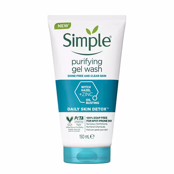 شوینده سیمپل Purifying پوست چرب حجم 150ml