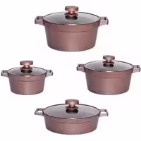 سرویس 8 پارچه رزگلد دیاموند کد un-8505