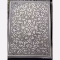 فرش1200شانه ماشینی کاشان طرح راما روشن 12متری(باارسال رایگان)