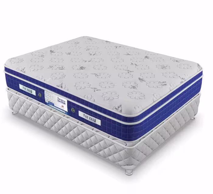 تشک یک نفره ایران خواب  مدل طبی فنری پاکت پلاس سایز 120 در 200 سانتیمتر