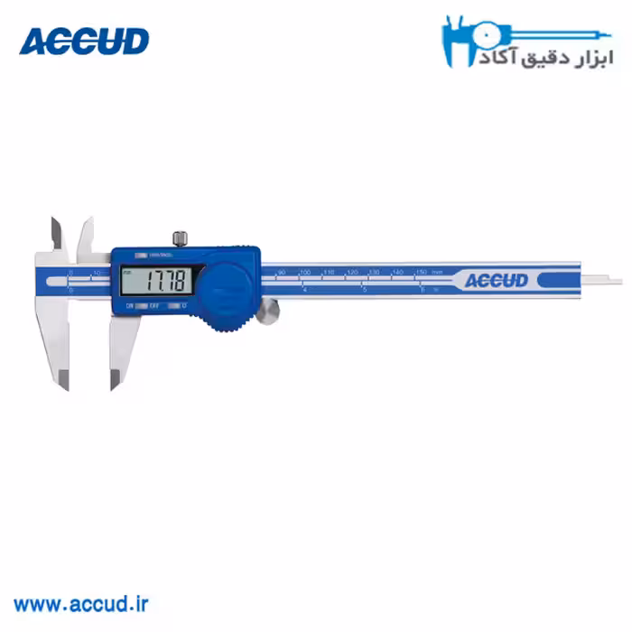 کولیس دیجیتال 20 سانتی متر Accud (اکیود) اتریش مدل 111-008-12