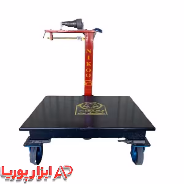 باسکول مکانیکی 1 تنی چرخدار نیکو