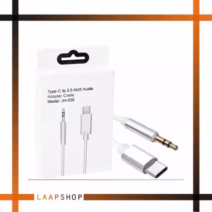 کابل تبدیل Type-C به جک 3.5 میلی متری مدل JH-030
