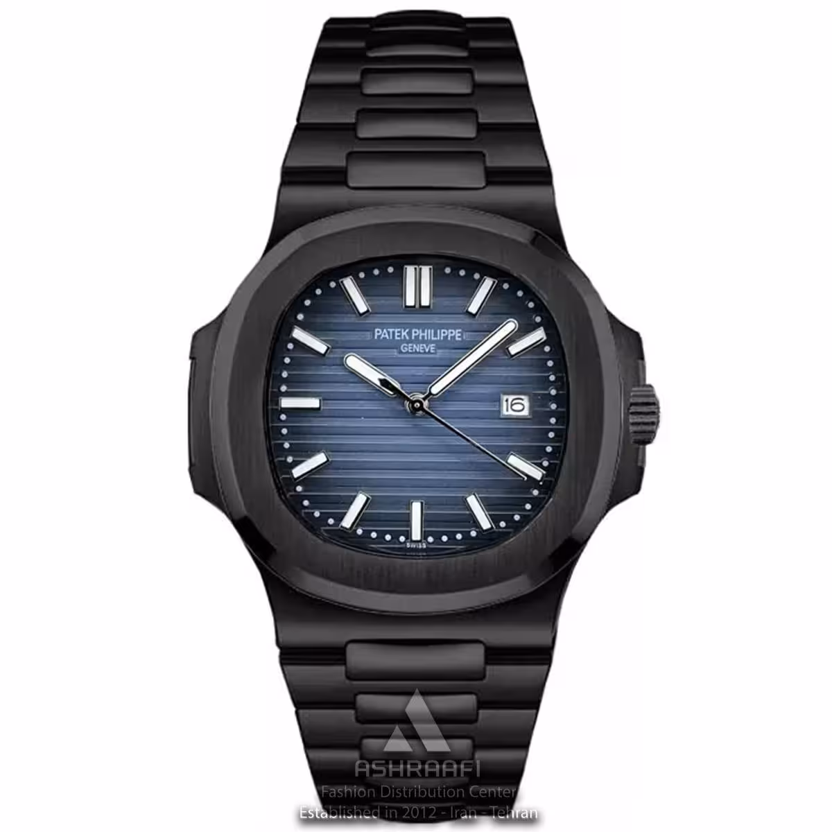 ساعت پتک فیلیپ مشکی Patek Philippe Nautilus Black-KdB2