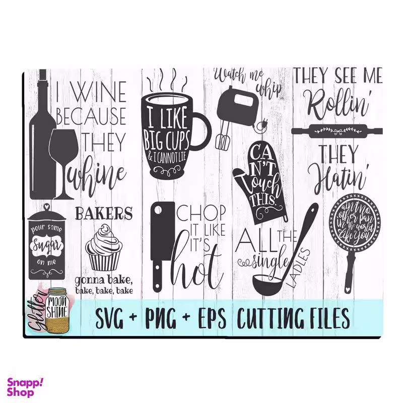 تابلو شاسی بکلیت طرح آشپزی و آشپزخانه مدل SH-14051