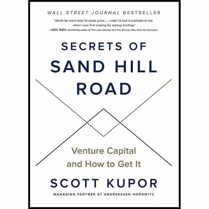 کتاب زبان اصلی Secrets of Sand Hill Road اثر Scott Kupor and Eric Ries