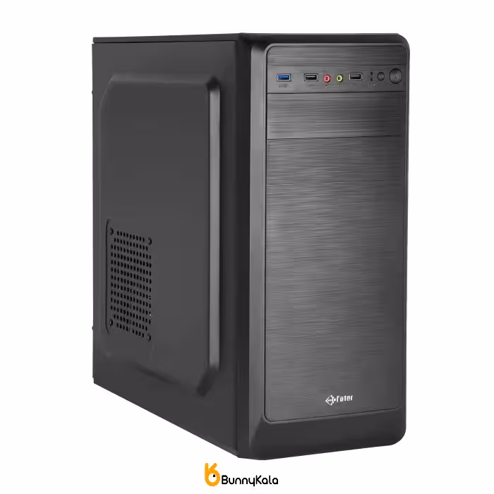 کیس کامپیوتر فاطر مدل F 3207 Mid Tower مشکی