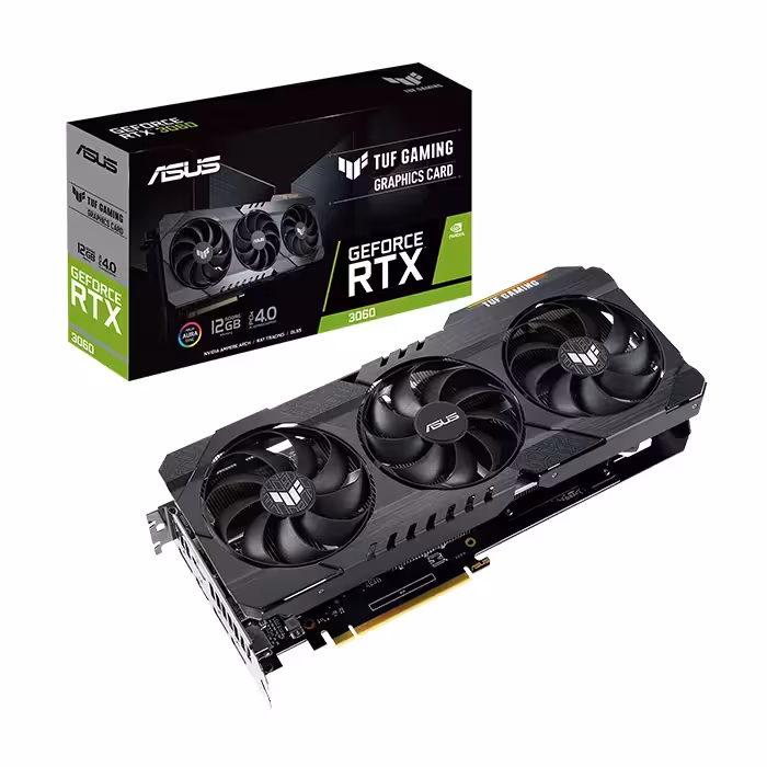 کارت گرافیک ایسوس TUF Gaming GeForce RTX 3060 12GB