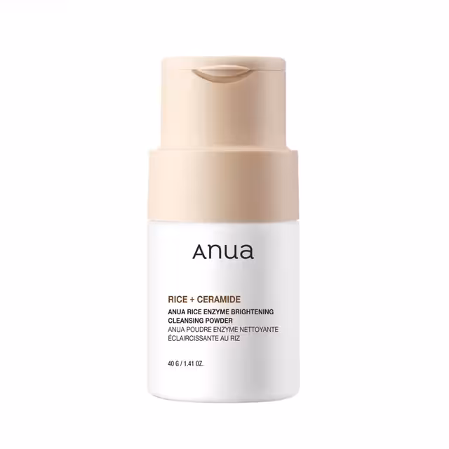 پودر پاک کننده و روشن کننده برنج و سرامید آنوا ( ANUA – Rice Ceramide Brightening Powder 40g )