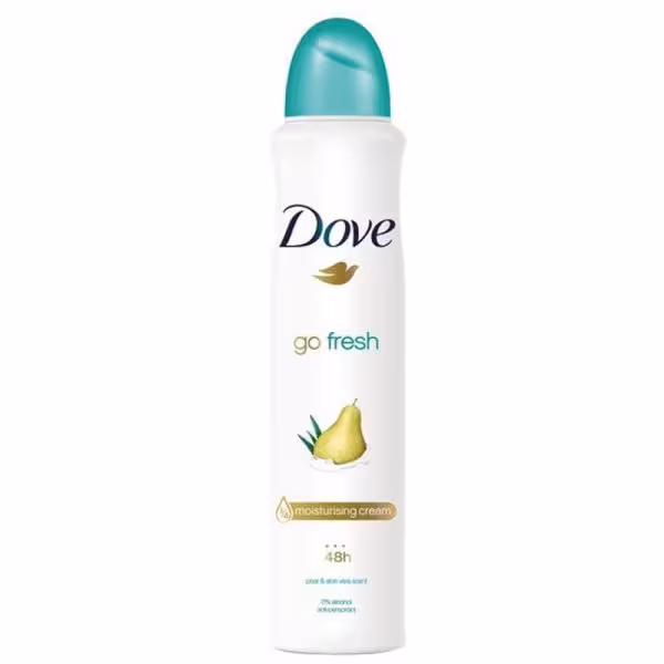 اسپری داو زنانه go fresh مدل pear & aloe vera حجم 250ml