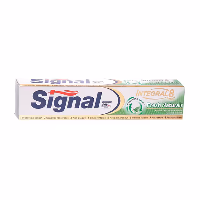 خمیر دندان سیگنال سری Integral 8 مدل Fresh Naturals تیوپ 75 میلی لیتری