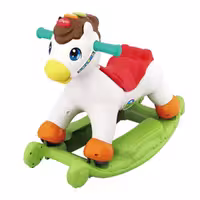 راکر اسب موزیکال 2 کاره هولا تویز HOLA TOYS