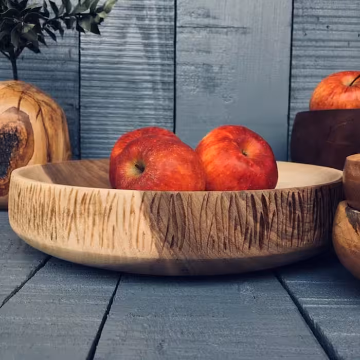 ظرف پذیرایی چوبی کد 856