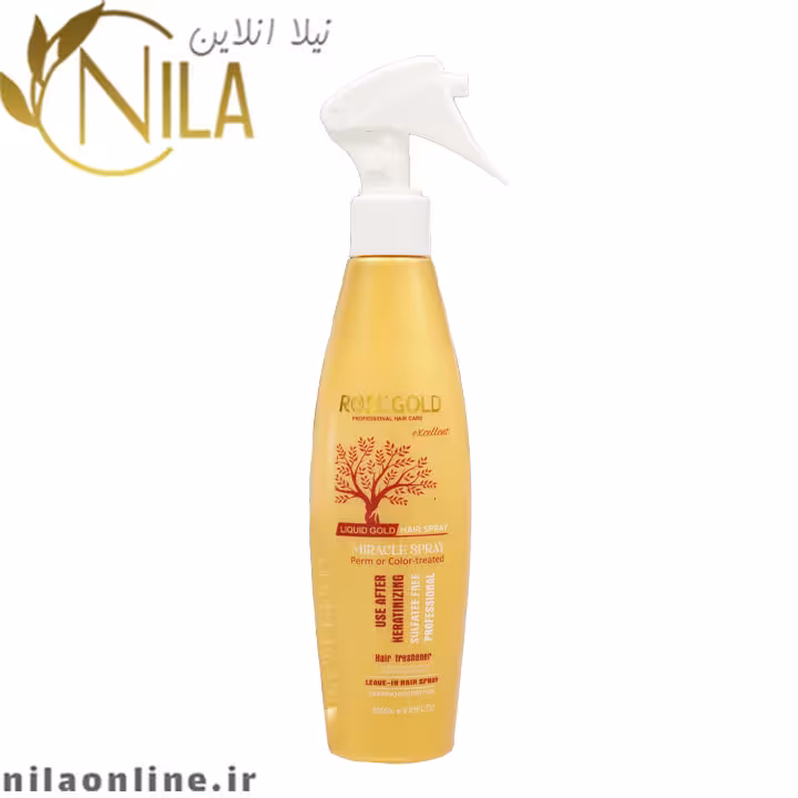 اسپری مو رز گلد ROSE GOLD حجم 280 میلی لیتر