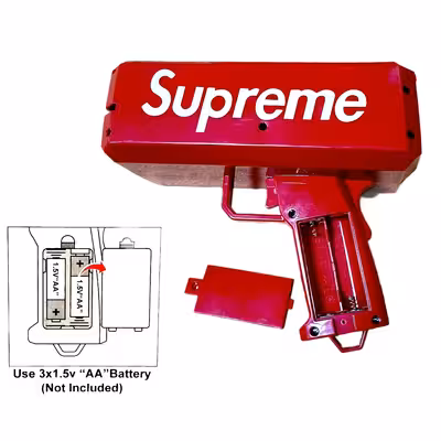 تفنگ اسباب بازی مدل پرتاب پول