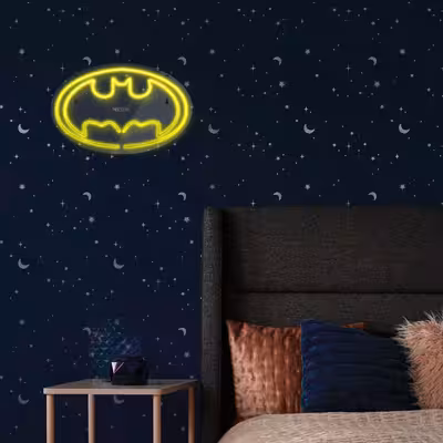 چراغ دیواری نئون دیزاین طرح Batman_YL