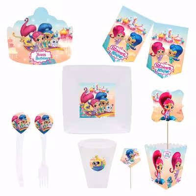  مجموعه 72 عددی تم تولد طرح شیمر و شاین