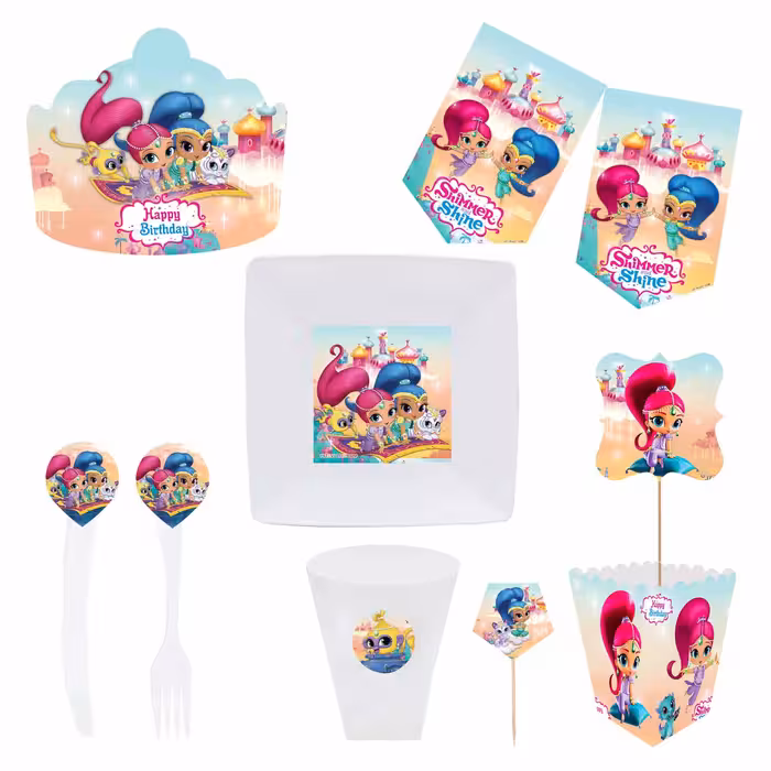  مجموعه 72 عددی تم تولد طرح شیمر و شاین