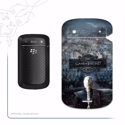 برچسب پوششی ماهوت مدل Game-of-Thrones مناسب برای گوشی موبایل بلک بری Bold Touch 9900