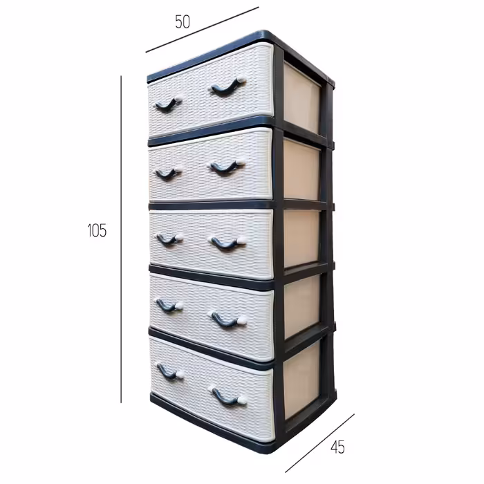 فایل کشویی الوند پلاستیک طرح حصیری کد 405