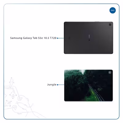 برچسب پوششی ماهوت مدل Jungle مناسب برای تبلت سامسونگ Galaxy Tab S5e 10.5 2019 T720