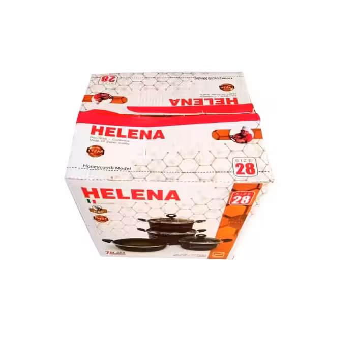 سرویس پخت پز 7 پارچه هلنا مدل دانشجو کد s7