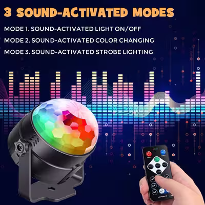 رقص نور مدل RGB 
