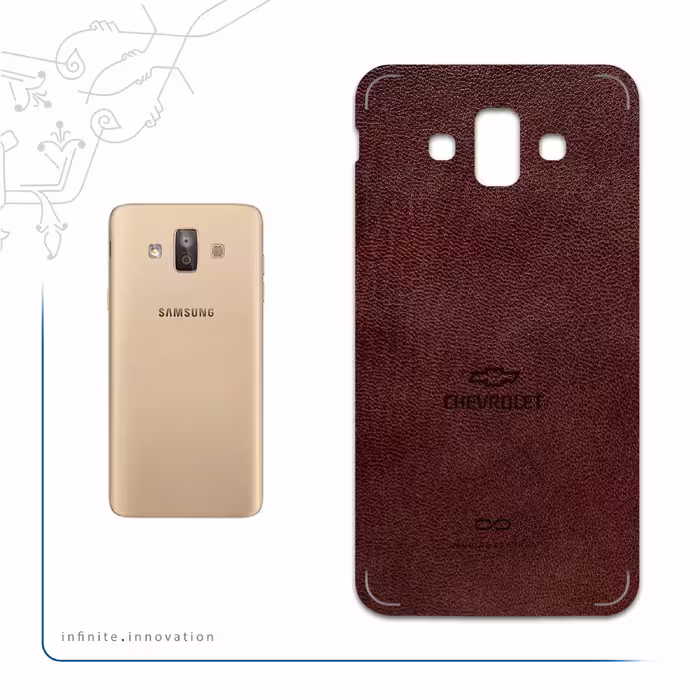 برچسب پوششی ماهوت مدل NL-CHVRLT مناسب برای گوشی موبایل سامسونگ Galaxy J7 Duo