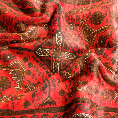 فرش دستبافت دو و نیم متری مدل نقشه بلوچ  کد 72.1011