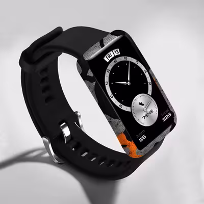 برچسب ماهوت طرح Autumn Army مناسب برای ساعت هوشمند هوآوی Watch Fit