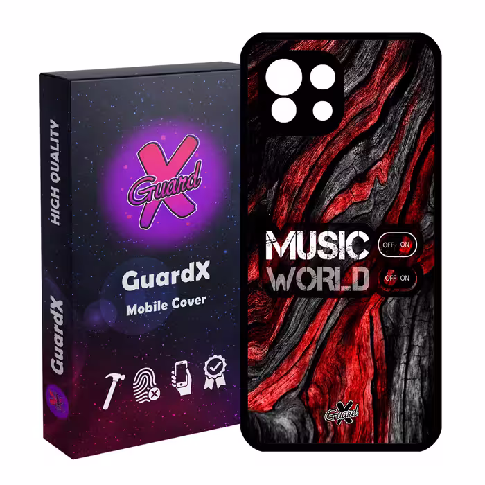 کاور گارد ایکس طرح Music مدل Glass10160 مناسب برای گوشی موبایل شیائومی Mi 11 Lite