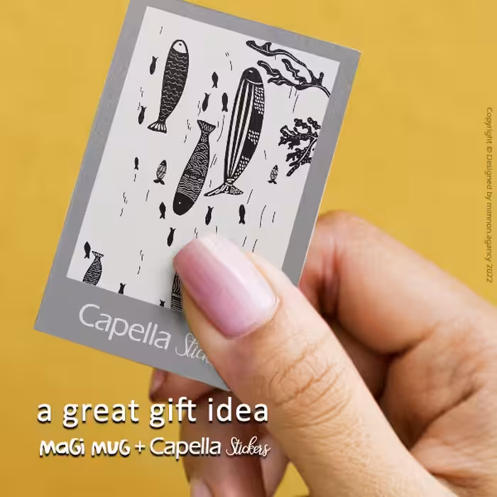 ماگ مگی مدل Barramundi به همراه استیکر