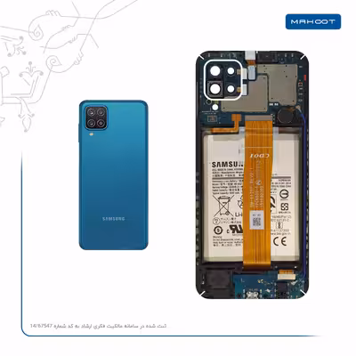 برچسب پوششی ماهوت مدل Underskin VIVID مناسب برای گوشی موبایل سامسونگ Galaxy A12 بسته دو عددی