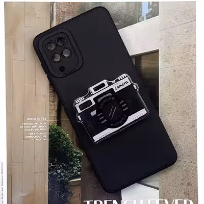  کاور لاین کینگ مدل Dorbin مناسب برای گوشی موبایل سامسونگ Galaxy A22 4G به همراه پایه نگهدارنده و محافظ لنز