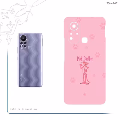 برچسب پوششی ماهوت مدل The Pink Panther مناسب برای گوشی موبایل اینفینیکس Hot 11s