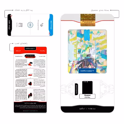 برچسب پوششی ماهوت مدل Collage of Women Portrait 1 مناسب برای گوشی موبایل هوآوی P10 Plus