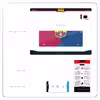 برچسب پوششی ماهوت مدل Barcelona مناسب برای تبلت سامسونگ Galaxy Tab S2 9.7 2015 T815