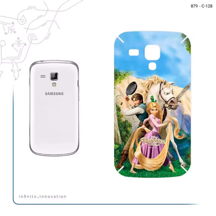 برچسب پوششی ماهوت مدل Rapunzel مناسب برای گوشی موبایل سامسونگ Galaxy S Duos GT S7562
